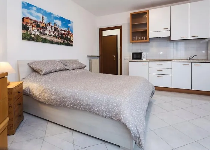 Loft Alto Con Vista Su Citta Alta